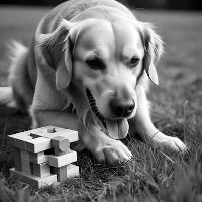 Mental enrichment games for senior dogs